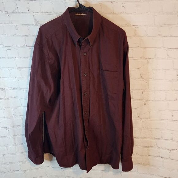 Men's Eddie Bauer longsleeve button-down shirt, size Large - Picture 1 of 4